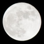 ミラクルムーンではありませんが、今日の月はすごく綺麗ですよ