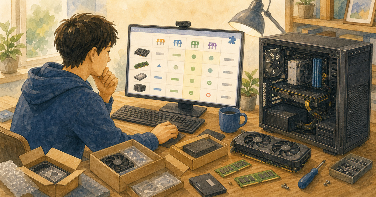 PC自作勢にとってのメリット｜ツクモ・ドスパラ・ソフマップ実質価格比較｜Price Checker（Chrome拡張）