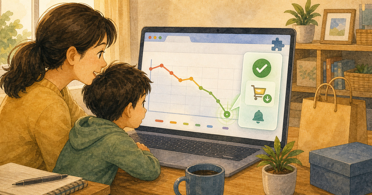 価格.com連携の使い方|底値判定とPrice Checker相補活用|Price Checker(Chrome拡張)